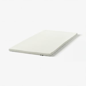 NORDBERGET Mattress pad, white, 90x200 cm