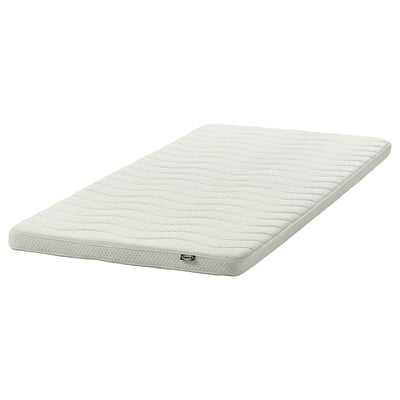 NORRSELE Mattress pad, white, 90x200 cm