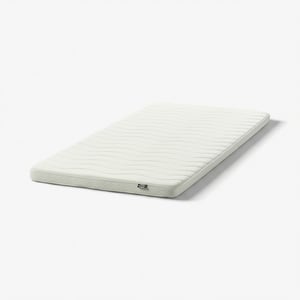 NORRSELE Mattress pad, white, 80x200 cm