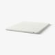 NYLÄGET Mattress pad, white, 120x200 cm