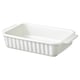 Option: POETISK Oven dish, off-white, 30x20 cm