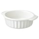 Option: POETISK Oven dish, off-white, 23x19 cm