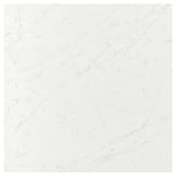 RÅHULT Custom made wall panel, white/light grey marble effect/quartz, 1 m²x1.2 cm