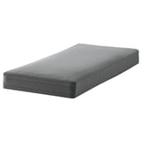 RANDÅSEN Bonnell spring mattress base, medium firm/Bremanger grey, 90x200x23 cm