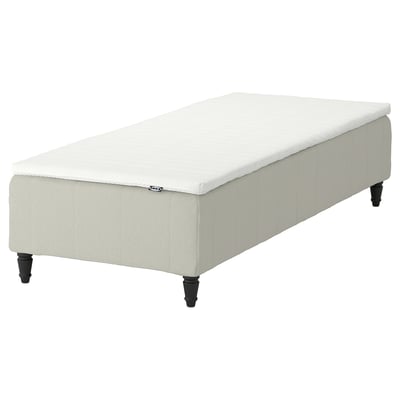 IKEA RENFJÄLLET white mattress for a peaceful sleep.