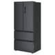 RIBBENÅS French door fridge/freezer, IKEA 700 freestanding/black stainless steel, 347/169 l
