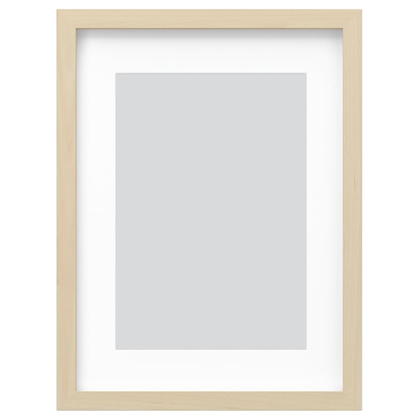 RÖDALM Frame, birch effect, 30x40 cm