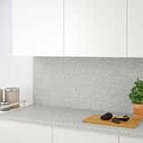 SÄLJAN Worktop, light grey mineral effect/laminate, 246x3.8 cm