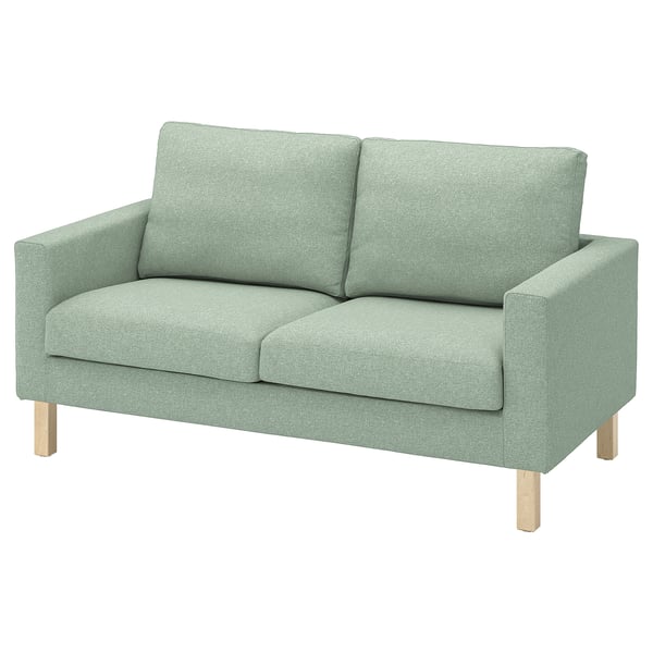 SALTSJÖBADEN Cover for 2-seat sofa, Gunnared light green