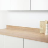 SIBBARP Custom made wall panel, ash effect laminate, 1 m²x1.3 cm