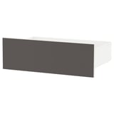 SKATVAL Drawer, white/dark grey, 60x42x20 cm