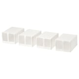 SKUBB Shoe box, white, 22x34x16 cm