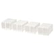 SKUBB Shoe box, white, 22x34x16 cm
