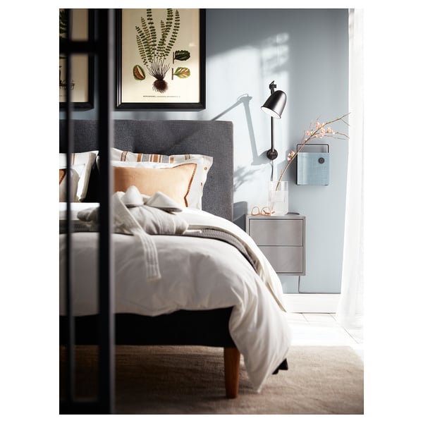 SKURUP Work/wall lamp, black