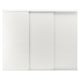 Option: SKYTTA / TJÖRHOM Sliding door combination, white/white, 301x240 cm