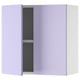 SMÅSTAD Wall cabinet, white lilac/with 1 shelf, 60x32x60 cm