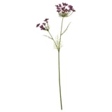 SMYCKA Artificial flower, in/outdoor queen ann/lilac, 65 cm