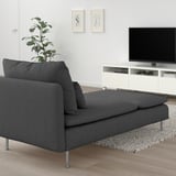 SÖDERHAMN Chaise longue, Tallmyra medium grey