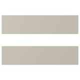 STENSUND Drawer front, beige, 40x10 cm