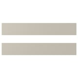 STENSUND Drawer front, beige, 60x10 cm