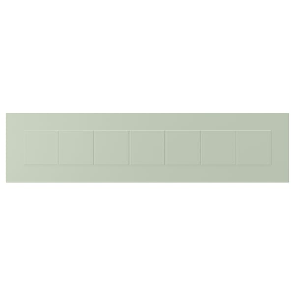 STENSUND Drawer front, light green, 80x20 cm