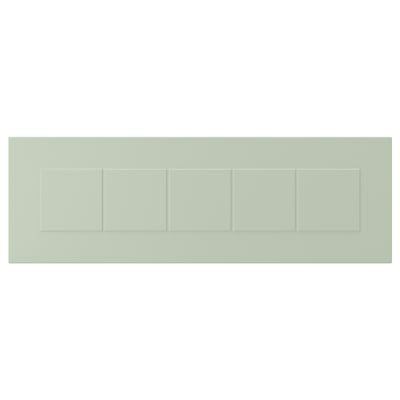 STENSUND Drawer front, light green, 60x20 cm