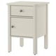 STOREMOLLA Bedside table, light grey-beige stained, 50x50x72 cm