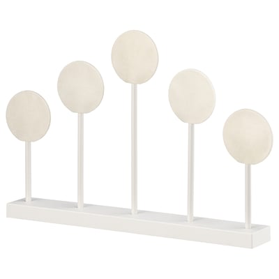 STRÅLA LED candelabra, lollipops battery-operated/white