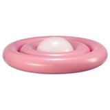 STRÅLA LED decorative table lamp, plastic/battery-operated pink
