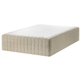 STUVLAND Wooden base sprung mattress, medium firm/natural, 120x200 cm