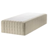STUVLAND Wooden base sprung mattress, medium firm/natural, 80x200 cm