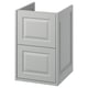TÄNNFORSEN Wash-stand with drawers, light grey, 40x48x63 cm