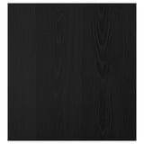 TIMMERVIKEN Door, black, 60x64 cm
