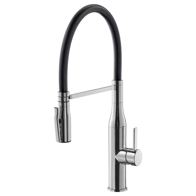 TOLLSJÖN Kitchen mixer tap/handspray, chrome-plated