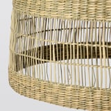 TORARED Pendant lamp shade, sedge/handmade, 55 cm