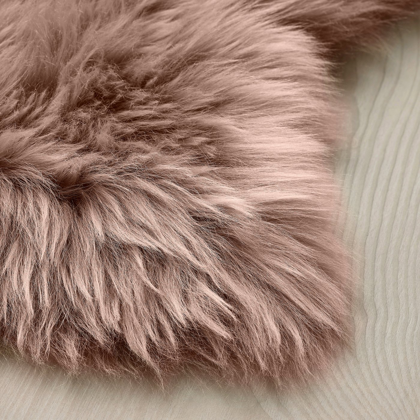 ULLERSLEV sheepskin, light brown, 85 cm - IKEA Norway