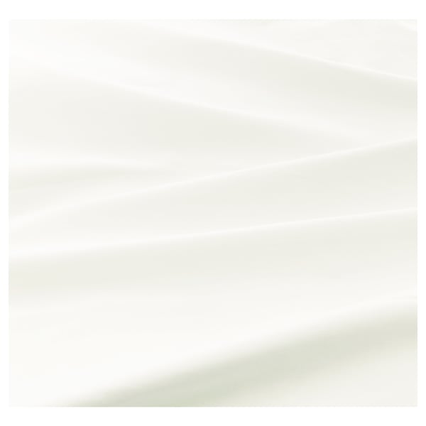 ULLVIDE Fitted sheet for mattress pad, white, 180x200 cm