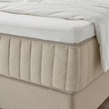 ULLVIDE Fitted sheet for mattress pad, white, 180x200 cm