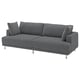 UPPÅKRA 3-seat modular sofa, Johanneshov dark grey