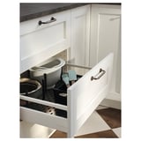 UPPDATERA Pegboard drawer organiser, anthracite, 60 cm