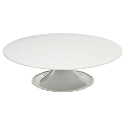 UPPLAGA Cake stand, white, 29 cm