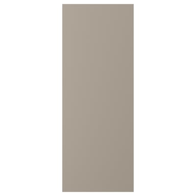 UPPLÖV Cover panel, matt dark beige, 39x103 cm