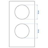 VÄLBILDAD Induction hob, IKEA 300 black, 29 cm