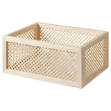 VÄLTNING Box, natural, 25x35x15 cm