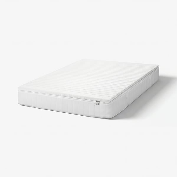 VÅLFJÄLLET Mattress and mattress pad, firm white/Nisseholm, 160x200 cm