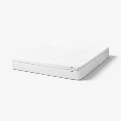VÅLFJÄLLET Mattress and mattress pad, firm white/Norrsele, 180x200 cm