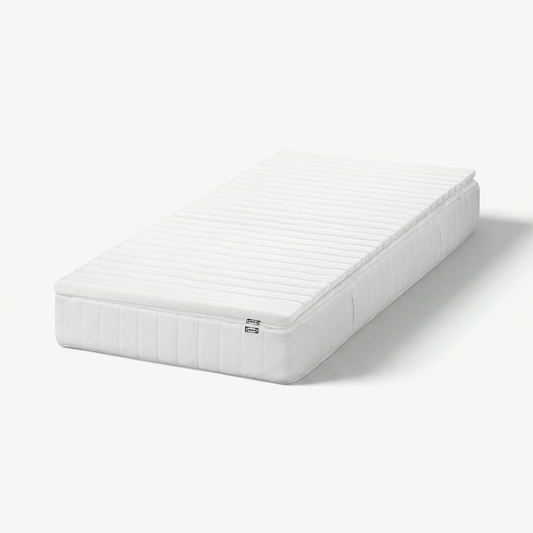 VÅLFJÄLLET Mattress and mattress pad, medium firm white/Nisseholm, 80x200 cm