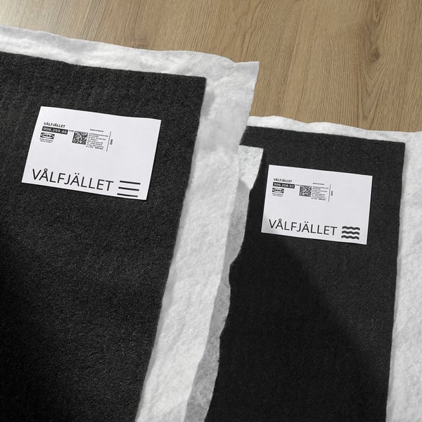 VÅLFJÄLLET Pocket spring mattress, 5 zones, firm/medium firm/white, 160x200 cm