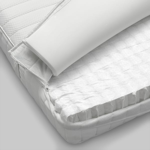 VÅLFJÄLLET Pocket spring mattress, 5 zones, medium firm/white, 160x200 cm