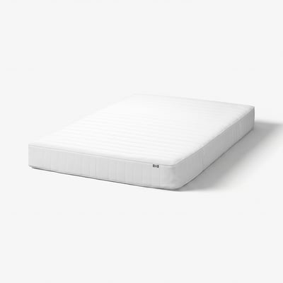 VÅLFJÄLLET Pocket spring mattress, 5 zones, medium firm/white, 140x200 cm